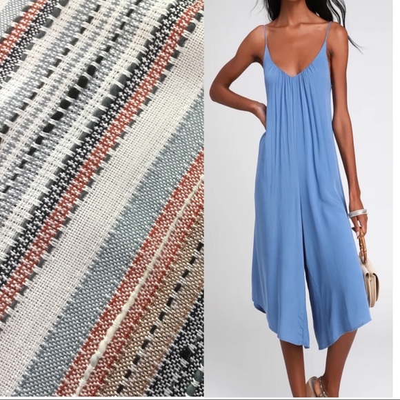 Lulus Pants - Lulu’s striped cullotte jumper NWOT